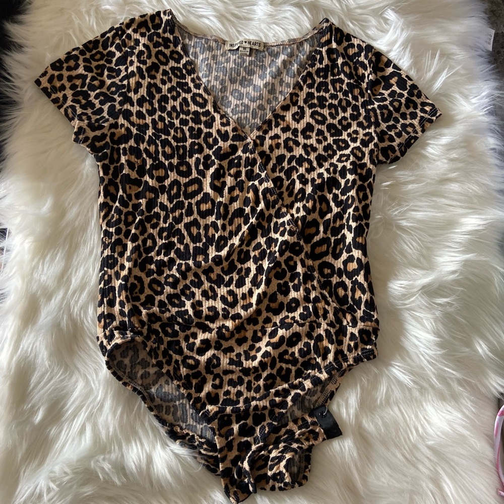 Cheetah print bodysuit